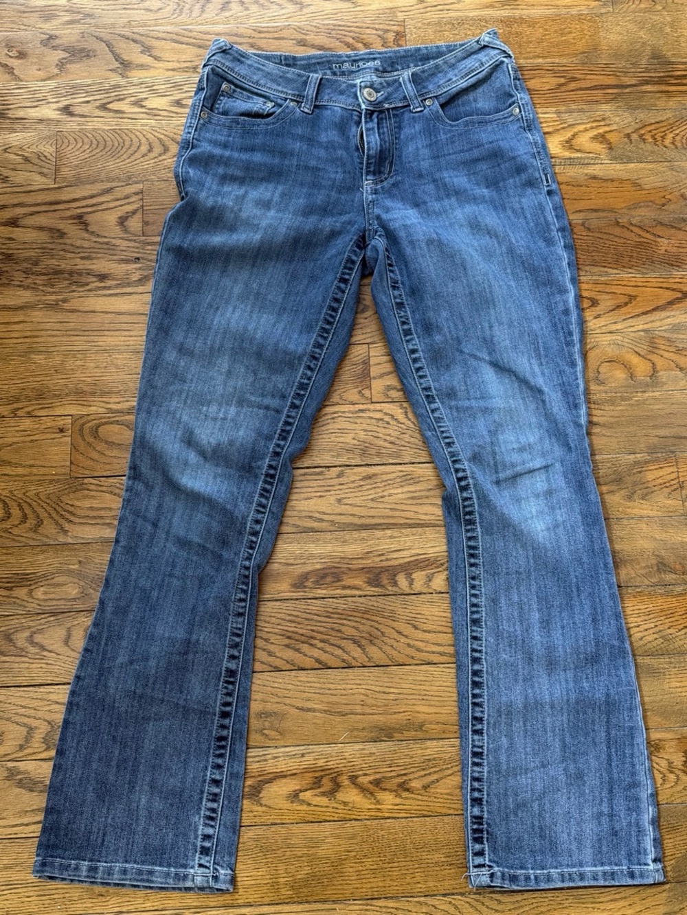 Maurice’s Women’s Blue Straight-Leg Jeans